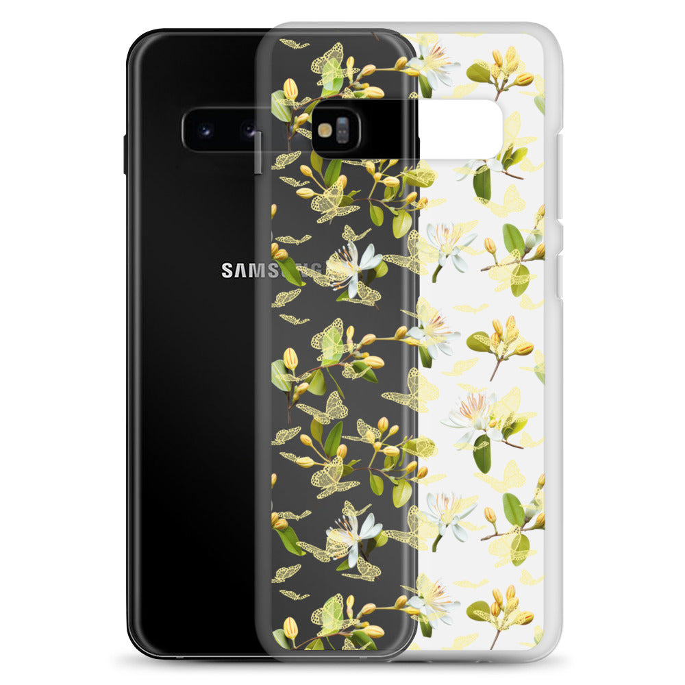 *Clear Case* Lace Butterfly - Samsung Galaxy S10, Samsung Galaxy S10e, & Samsung Galaxy S10+