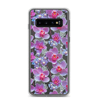 Thumbnail for *Clear Case* Fuchsia Orchid - Samsung Galaxy S10, Samsung Galaxy S10e, & Samsung Galaxy S10+