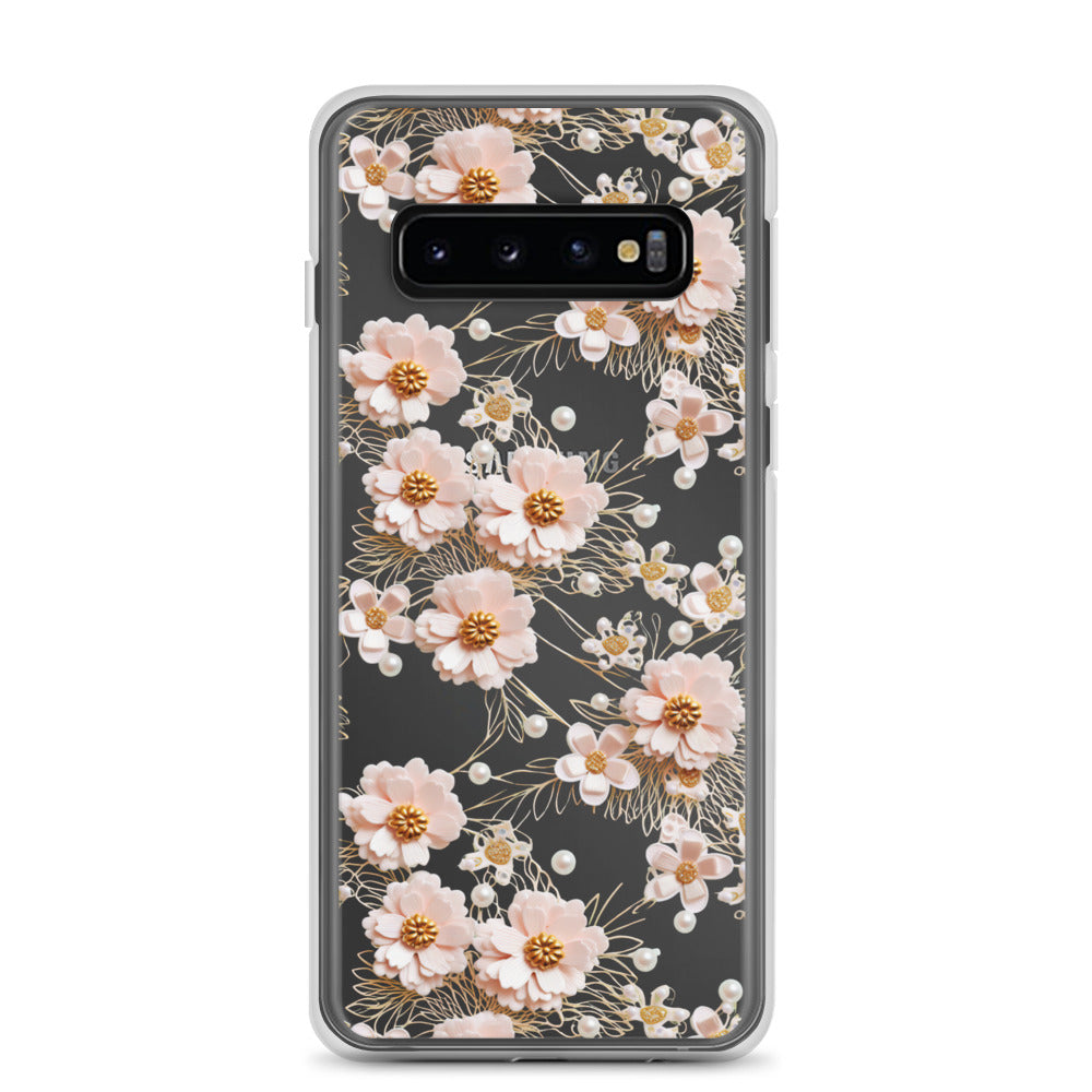 *Clear Case* Pretty in Pink - Samsung Galaxy S10, Samsung Galaxy S10e, & Samsung Galaxy S10+