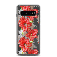 Thumbnail for *Clear Case* Enchanting Amaryllis - Samsung Galaxy S10, Samsung Galaxy S10e, & Samsung Galaxy S10+