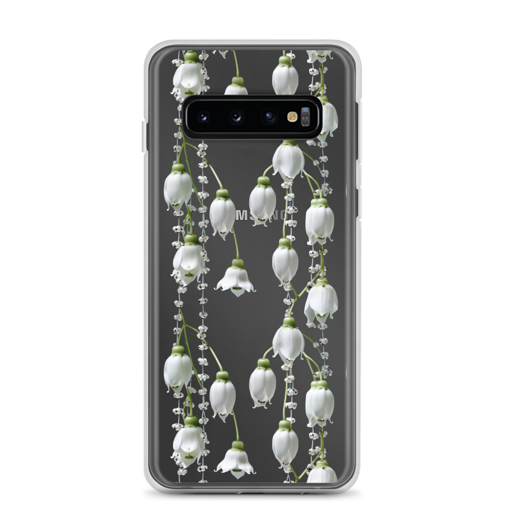 *Clear Case* Canterbury Bells - Samsung Galaxy S10, Samsung Galaxy S10e, & Samsung Galaxy S10+