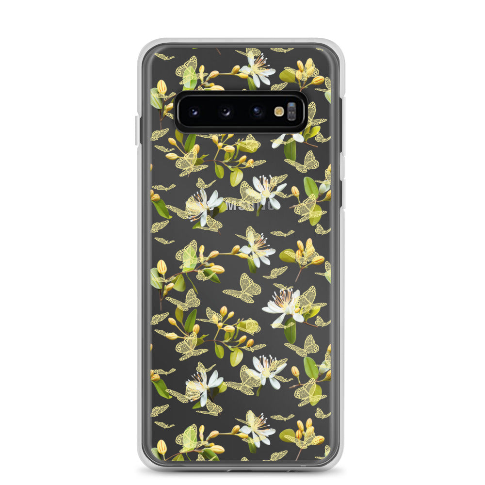 *Clear Case* Lace Butterfly - Samsung Galaxy S10, Samsung Galaxy S10e, & Samsung Galaxy S10+