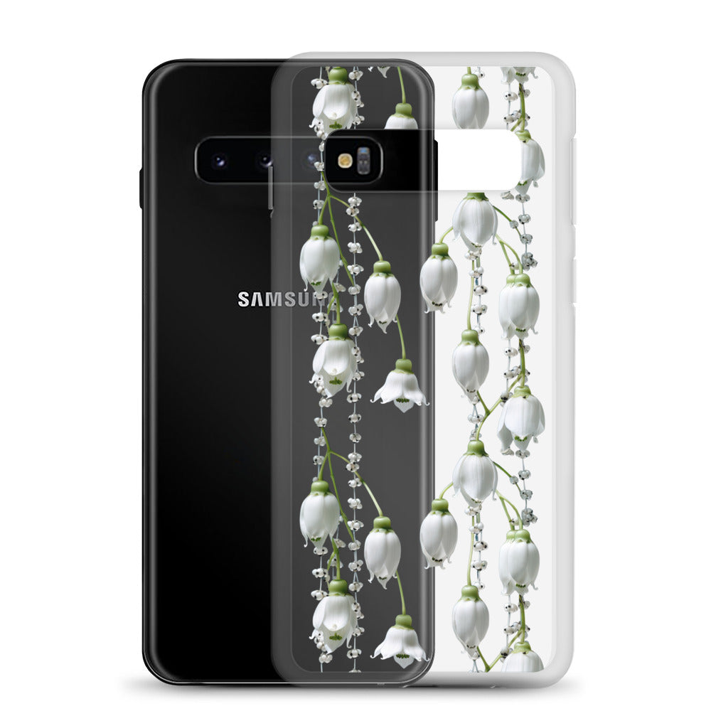 *Clear Case* Canterbury Bells - Samsung Galaxy S10, Samsung Galaxy S10e, & Samsung Galaxy S10+