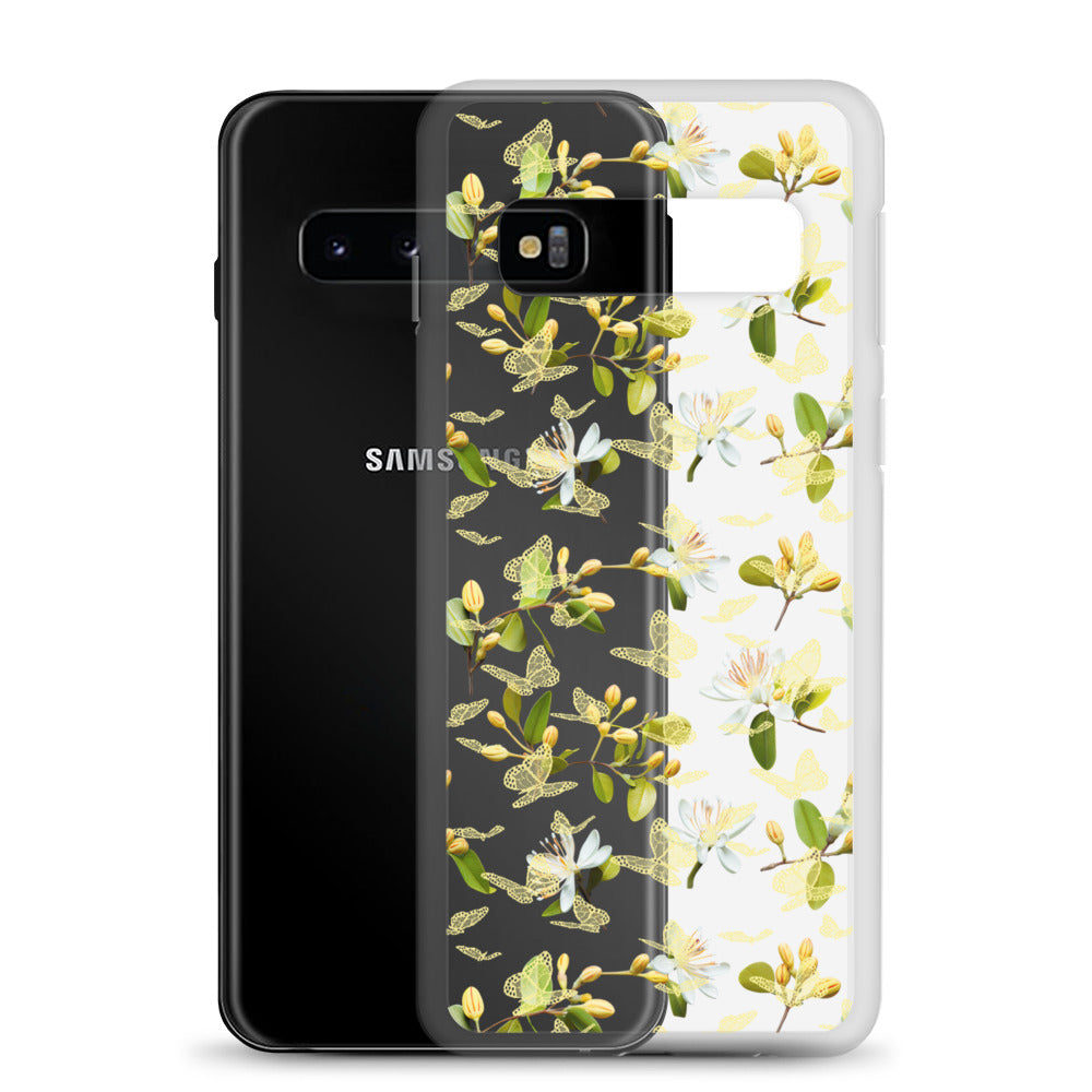 *Clear Case* Lace Butterfly - Samsung Galaxy S10, Samsung Galaxy S10e, & Samsung Galaxy S10+