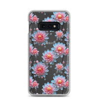 Thumbnail for *Clear Case* Pink and Blue Glass Flowers - Samsung Galaxy S10, Samsung Galaxy S10e, & Samsung Galaxy S10+