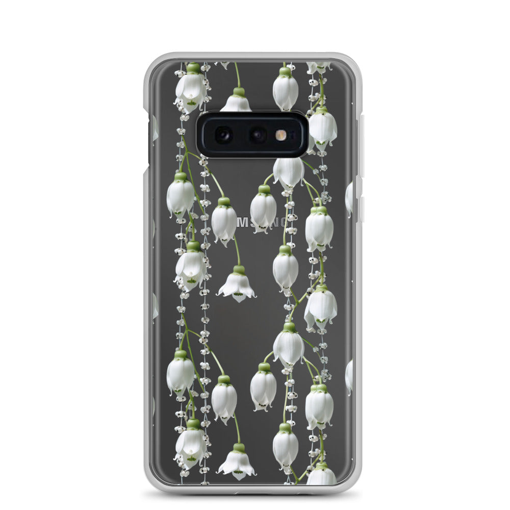 *Clear Case* Canterbury Bells - Samsung Galaxy S10, Samsung Galaxy S10e, & Samsung Galaxy S10+