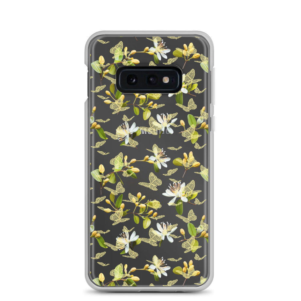 *Clear Case* Lace Butterfly - Samsung Galaxy S10, Samsung Galaxy S10e, & Samsung Galaxy S10+