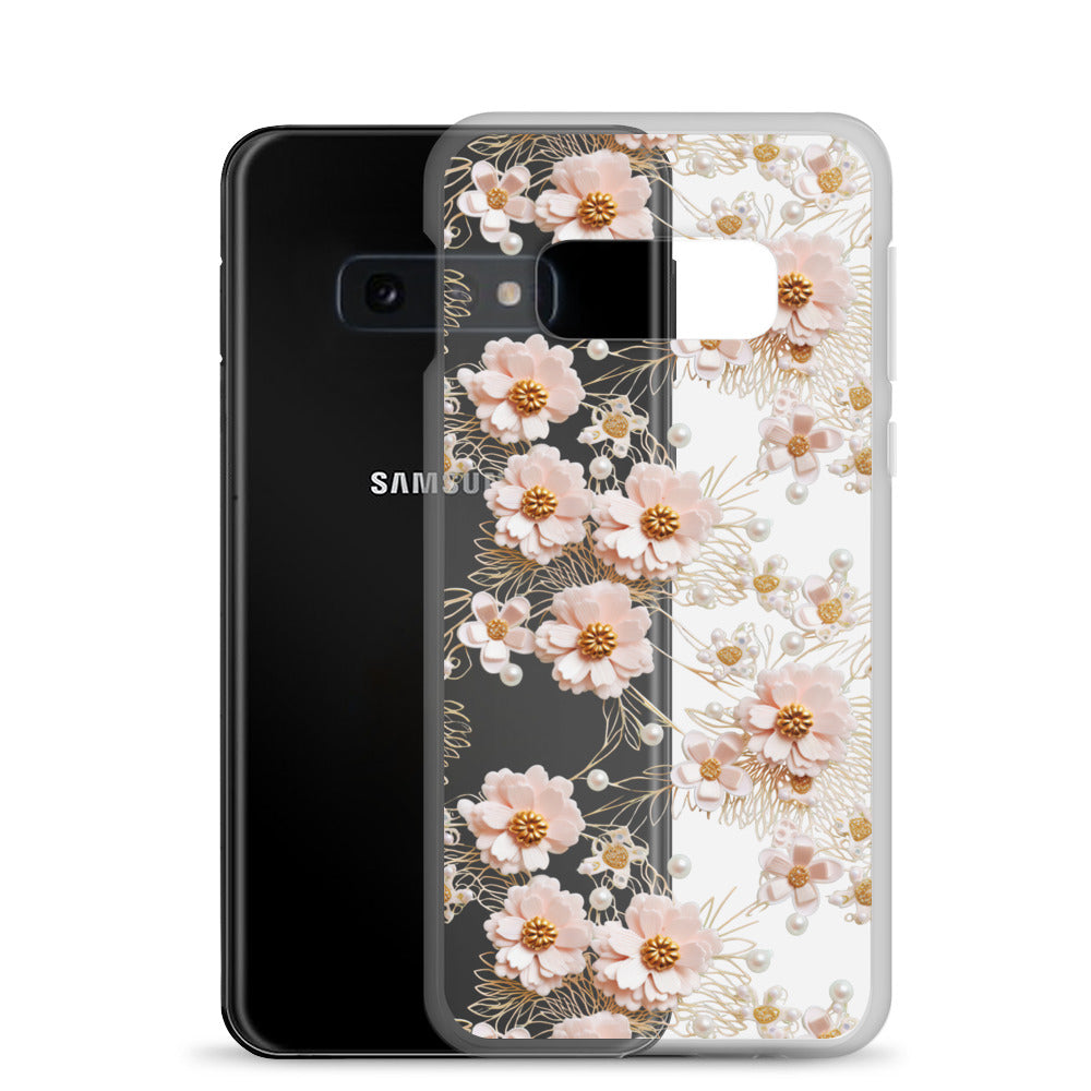 *Clear Case* Pretty in Pink - Samsung Galaxy S10, Samsung Galaxy S10e, & Samsung Galaxy S10+