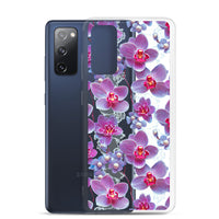 Thumbnail for *Clear Case* Fuchsia Orchid - Samsung Galaxy S20, Samsung Galaxy S20 FE, Samsung Galaxy S20 Ultra, & Samsung Galaxy S20 Plus