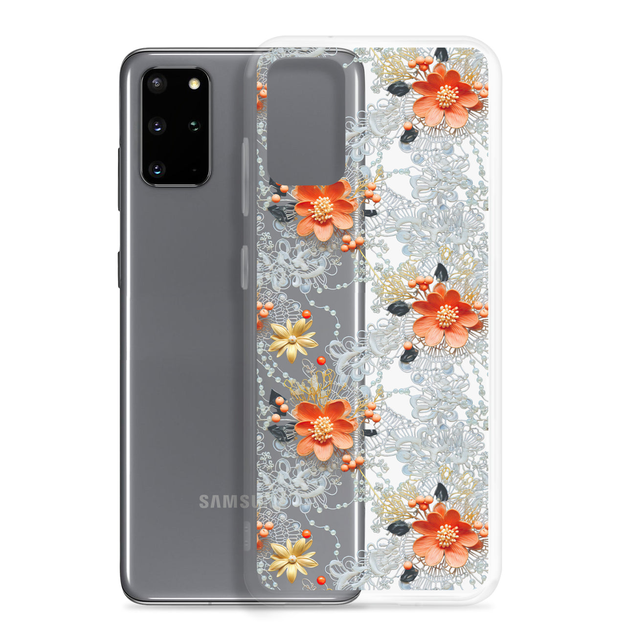 *Clear Case* Peach Perfection - Samsung Galaxy S20, Samsung Galaxy S20 FE, Samsung Galaxy S20 Ultra, & Samsung Galaxy S20 Plus