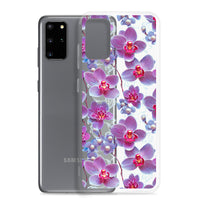 Thumbnail for *Clear Case* Fuchsia Orchid - Samsung Galaxy S20, Samsung Galaxy S20 FE, Samsung Galaxy S20 Ultra, & Samsung Galaxy S20 Plus