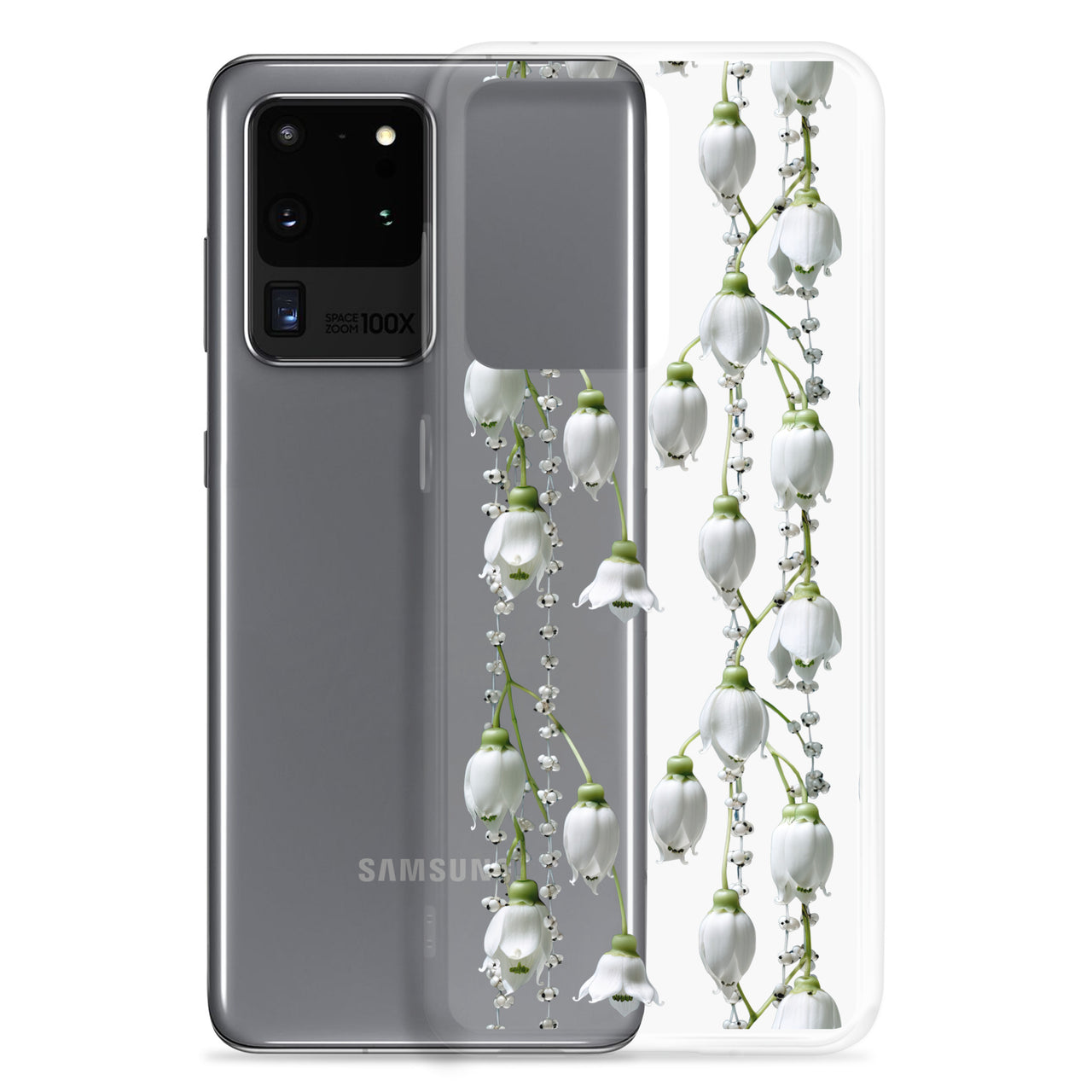 *Clear Case* Canterbury Bells - Samsung Galaxy S20, Samsung Galaxy S20 FE, Samsung Galaxy S20 Ultra, & Samsung Galaxy S20 Plus