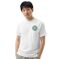 Thumbnail for Embroidered Shamrock Unisex Garment-dyed Heavyweight T-shirt