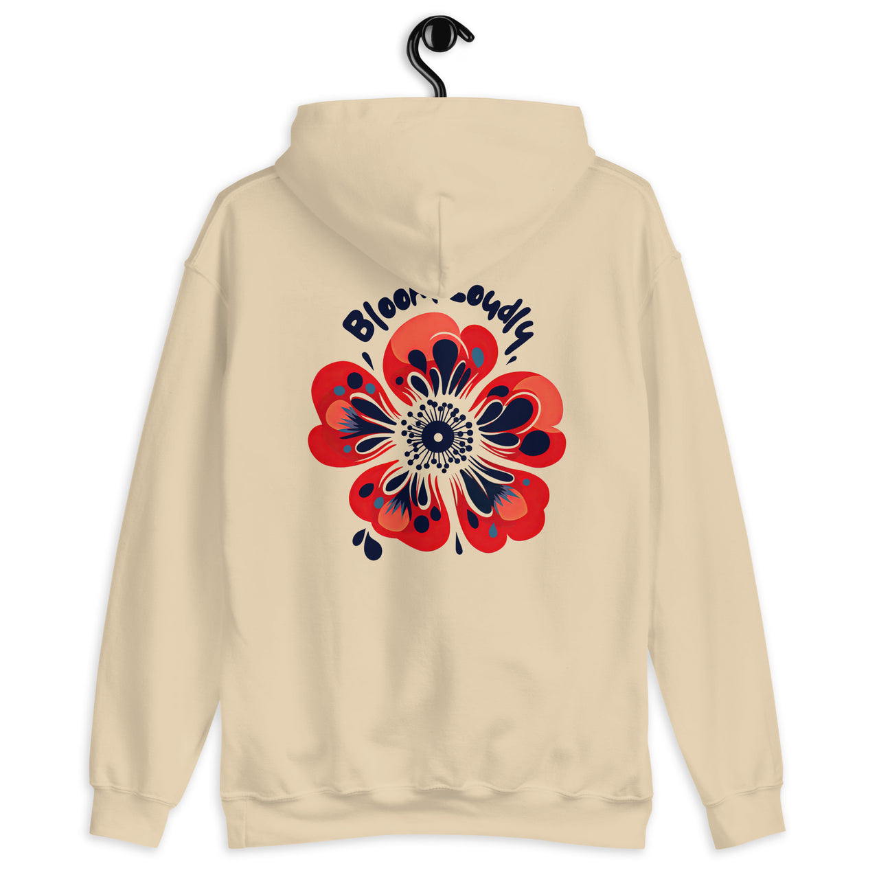 "Bloom Loudly" Unisex Hoodie