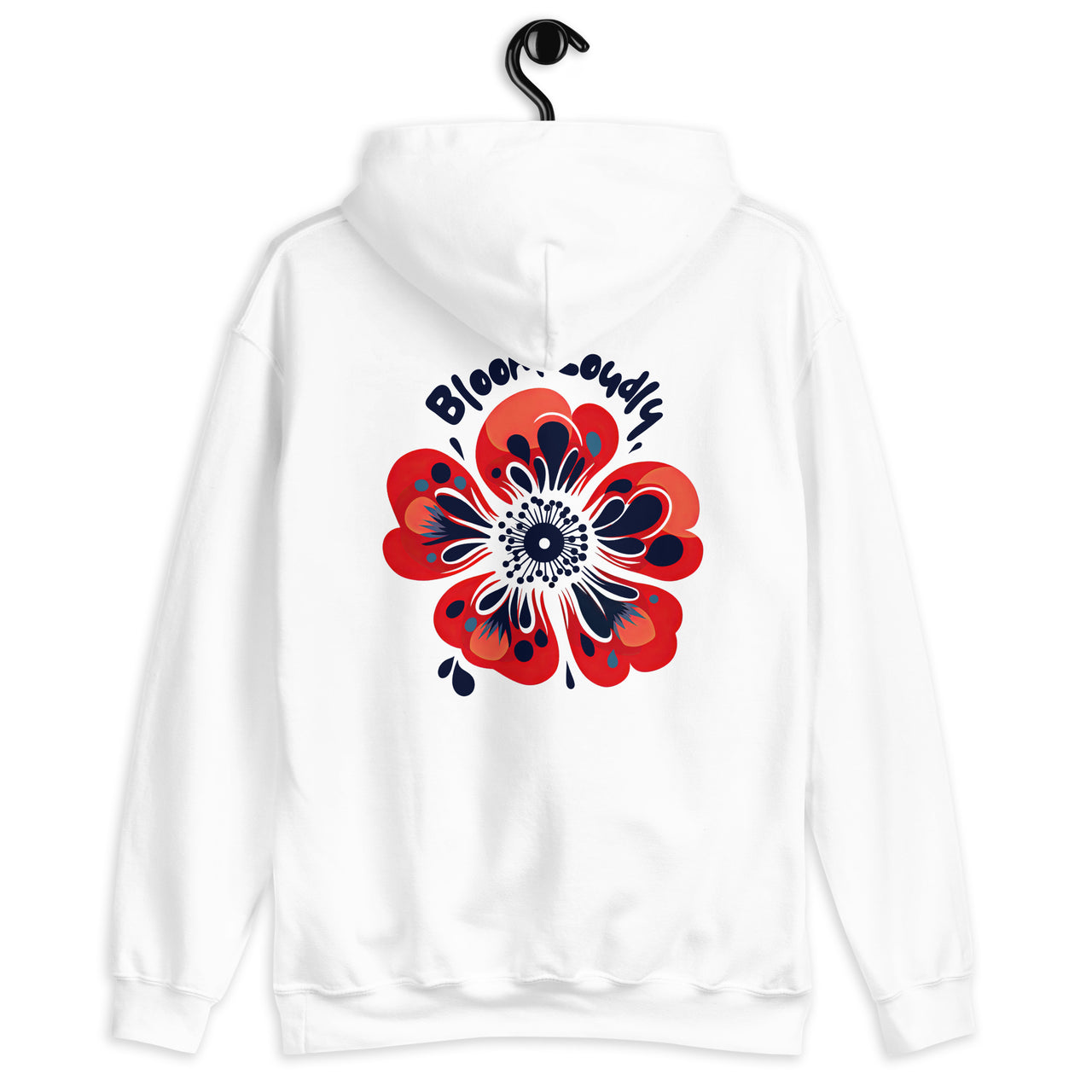 "Bloom Loudly" Unisex Hoodie