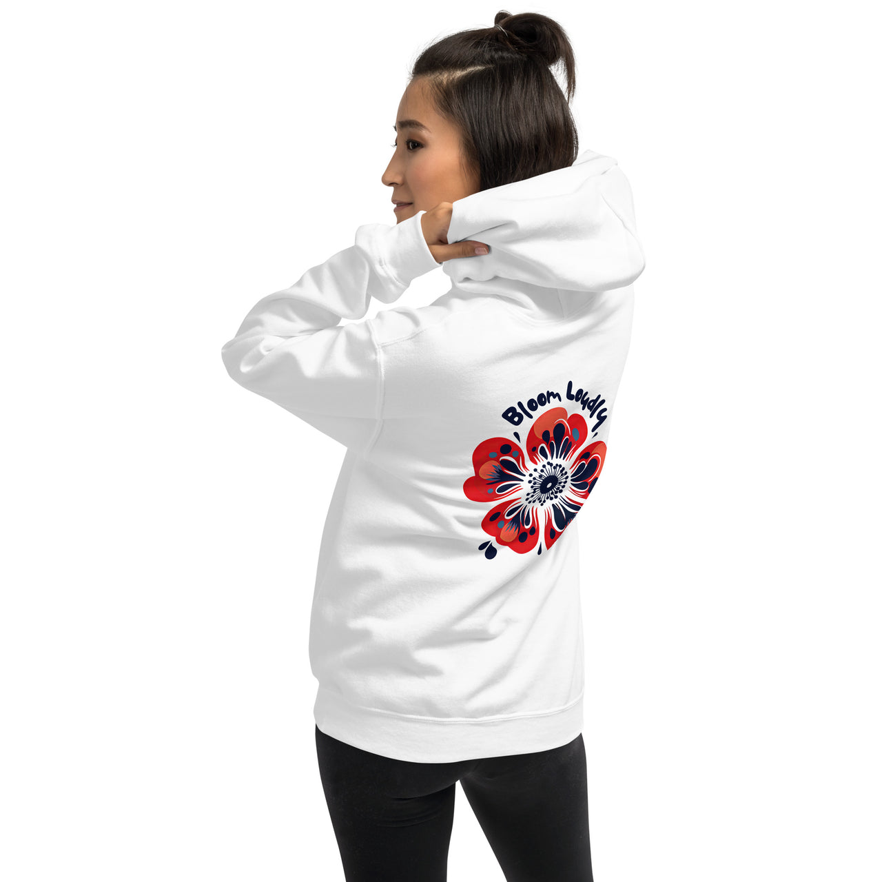 "Bloom Loudly" Unisex Hoodie